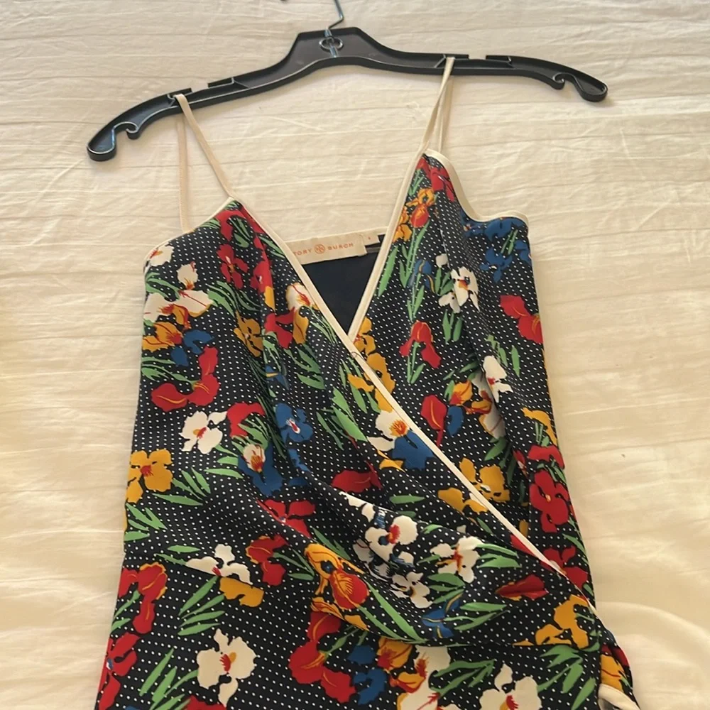 Tory Burch floral wrap dress - Picture 2 of 5